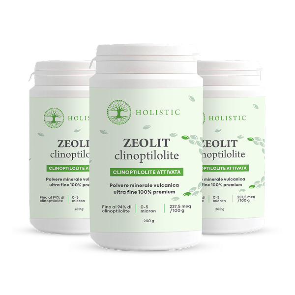 Zeolite Clinoptilolite 3x200g