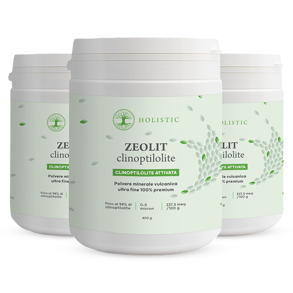 Zeolite Clinoptilolite 3x400g